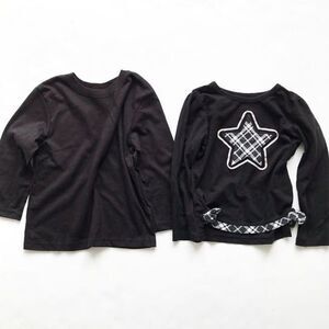 Garanimals set of 2 black tops VGUC 3T